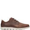 TIMBERLAND MENS LACE CASUAL SHOE - DARK BROWN